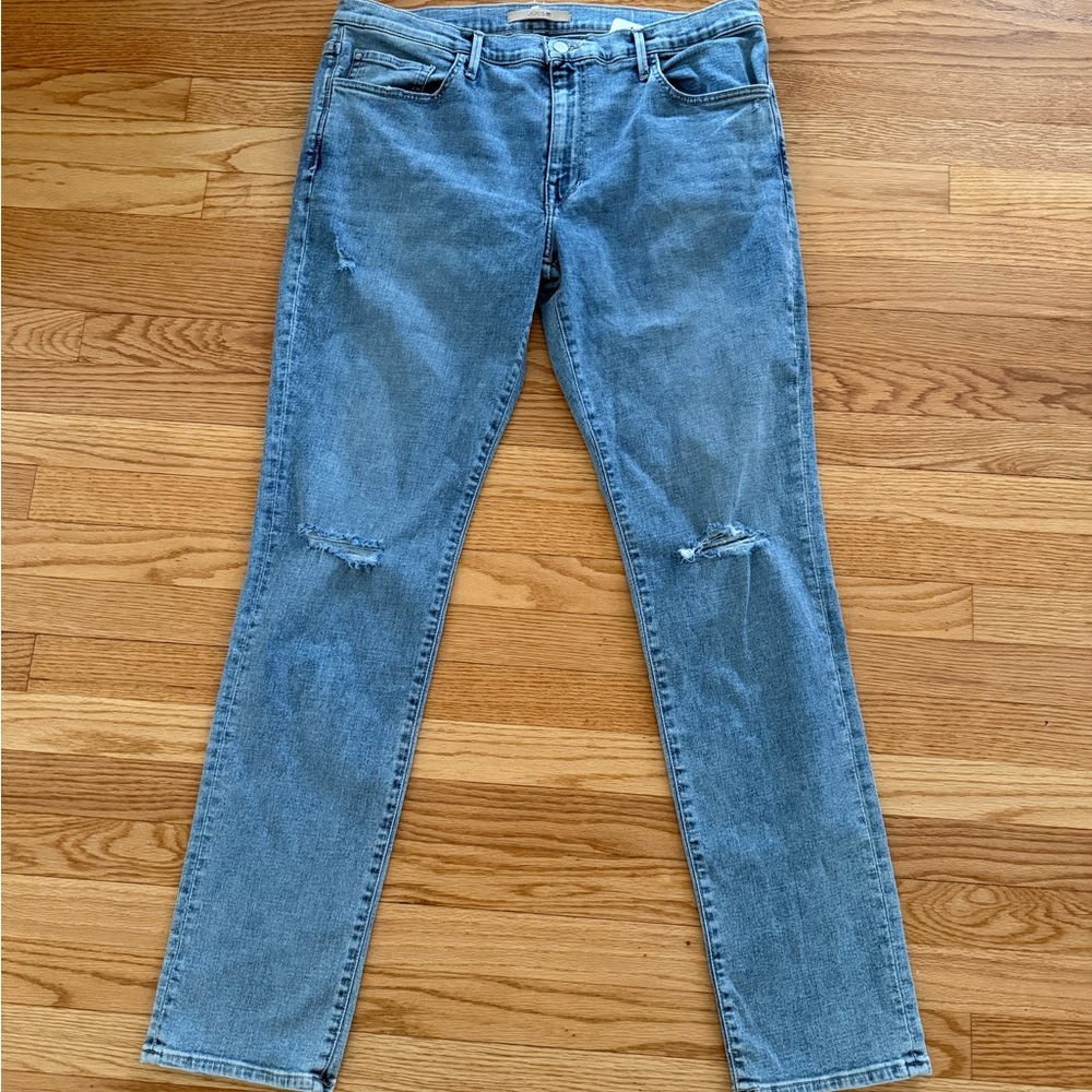Joe’s The Asher Blue Distressed Jeans